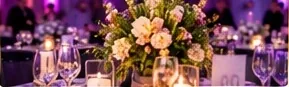 Gala table setting