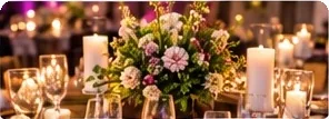 Gala table setting