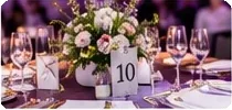 Corporate table at the gala