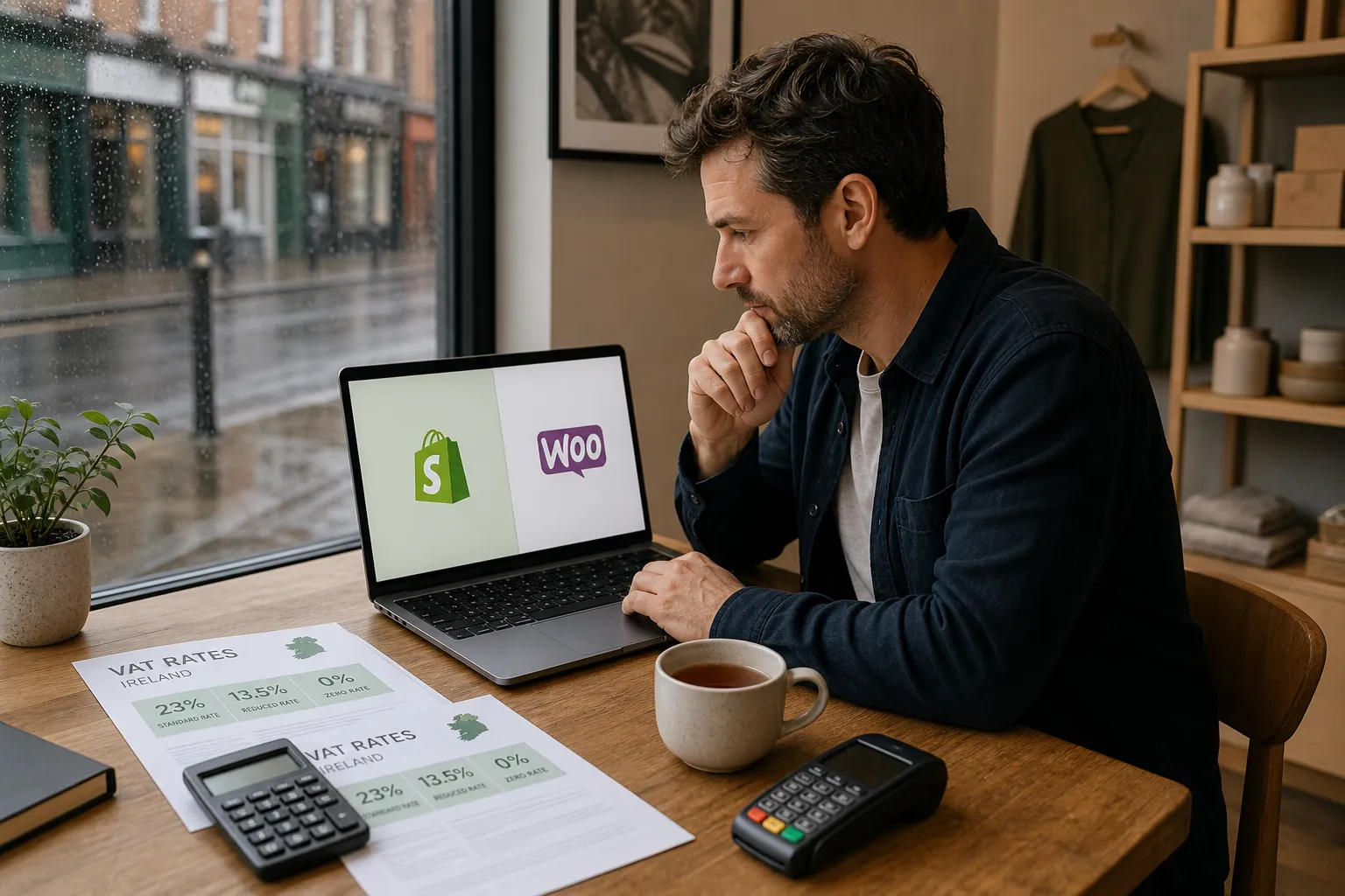 Shopify vs WooCommerce for Irish SMEs: Costs, SEO, VAT